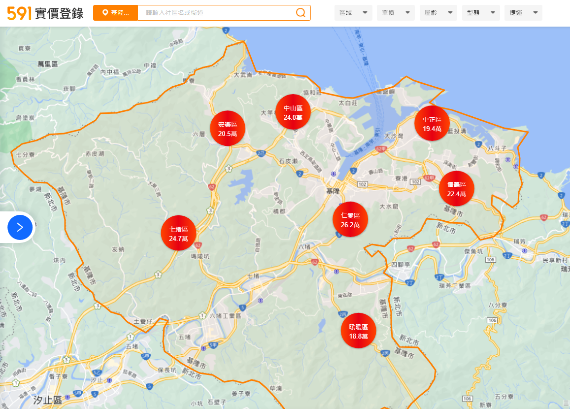 2024基隆房價趨勢解析