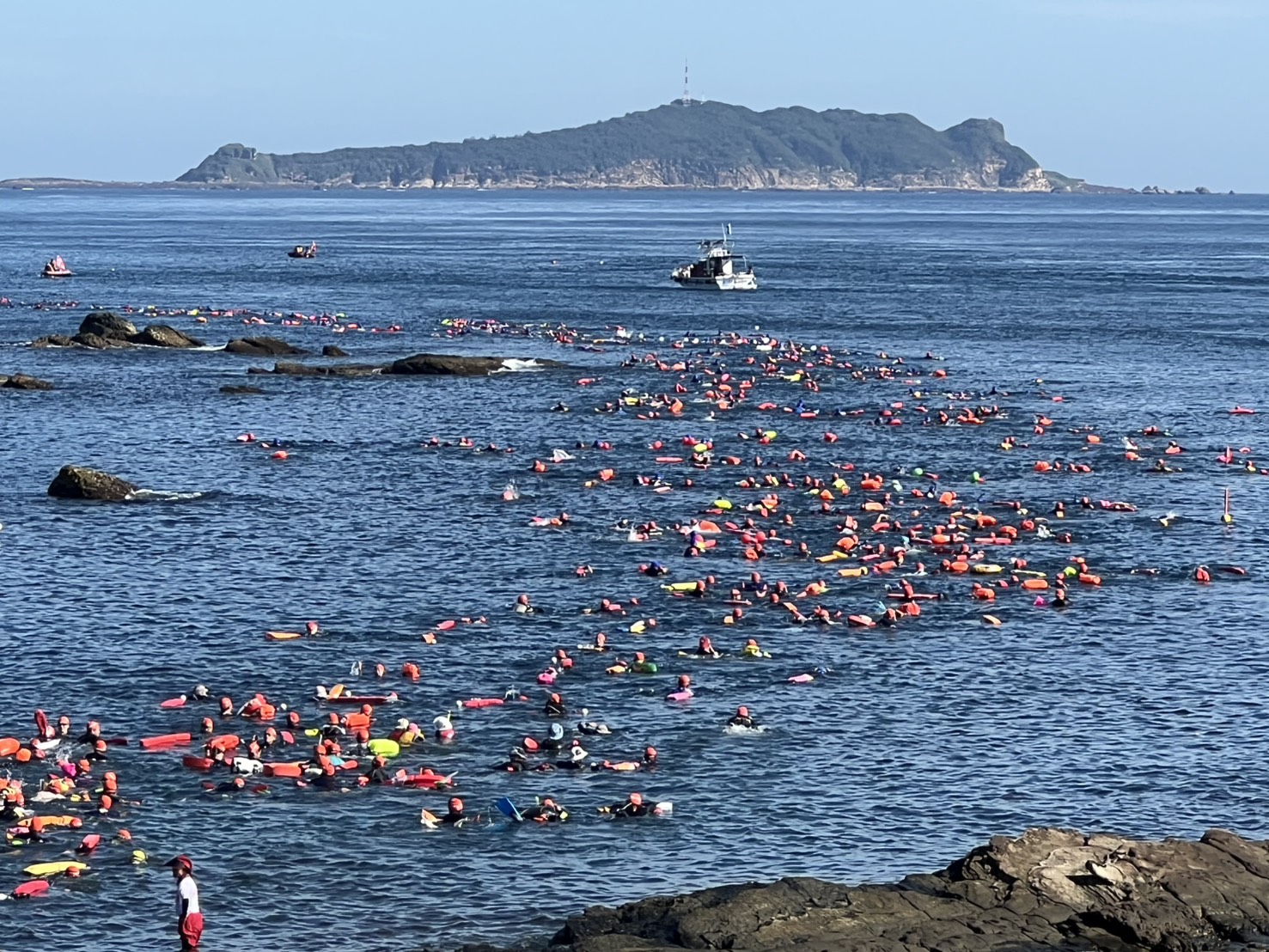 基隆外木山海上長泳