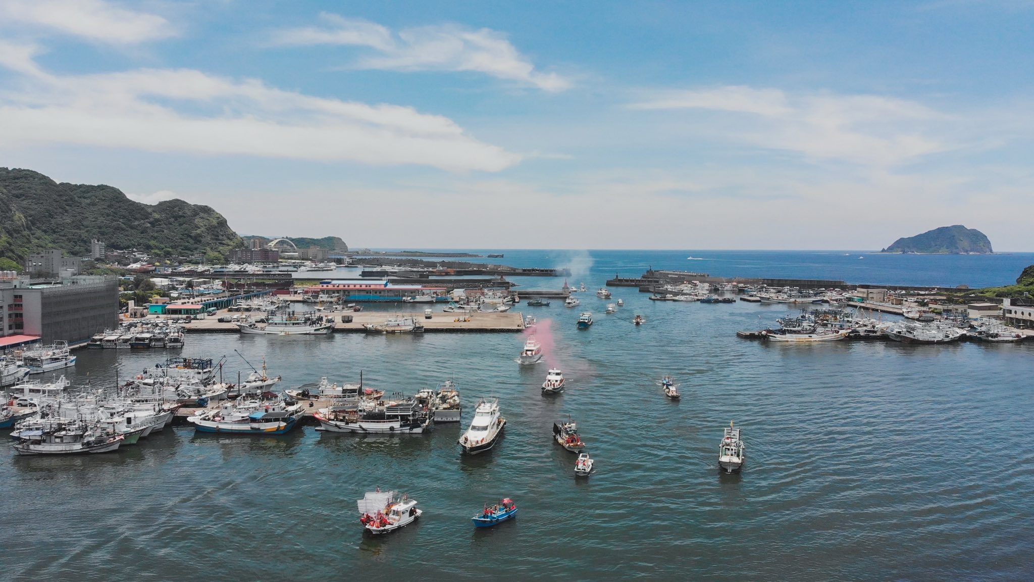 和平島王爺海上遊江