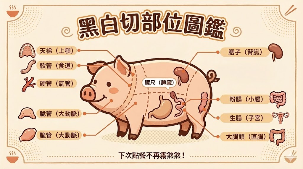 黑白切部位全解析