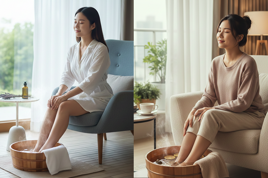 足浴放鬆祕訣