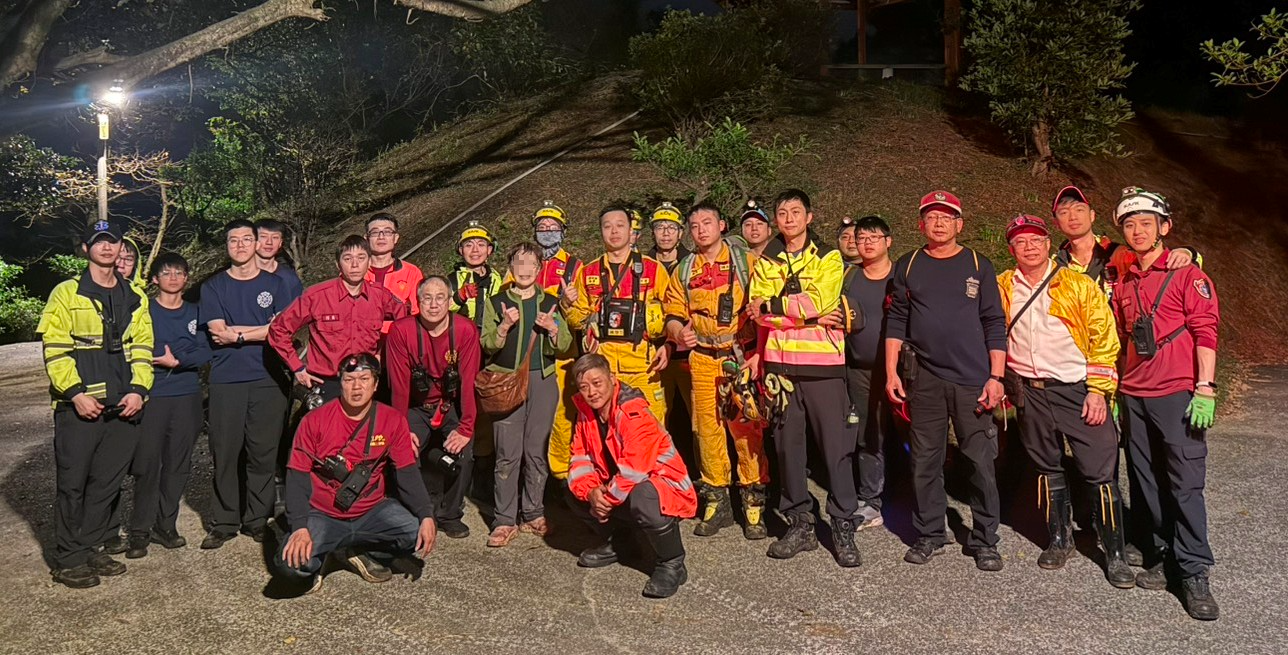 基隆劉銘傳隧道驚傳7旬婦迷路