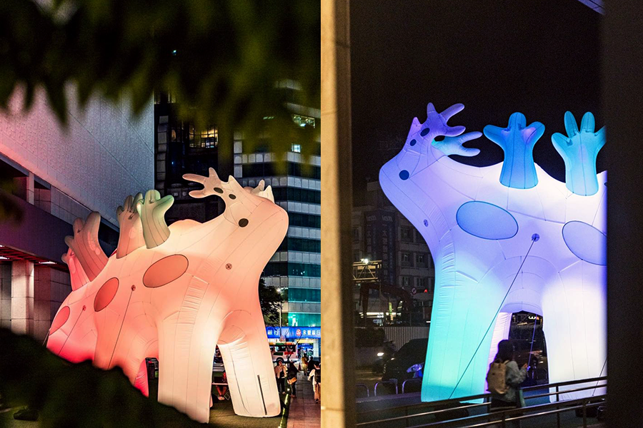 基隆展覽 《穿梭的形狀》光獸尋寶漫遊