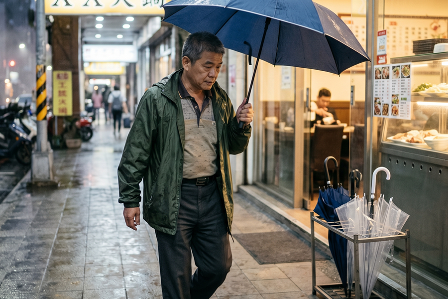 基隆男偷傘賊辯「拿錯」判拘役30天