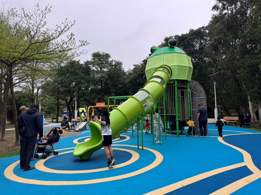 基隆百福公園兒童遊戲場開放